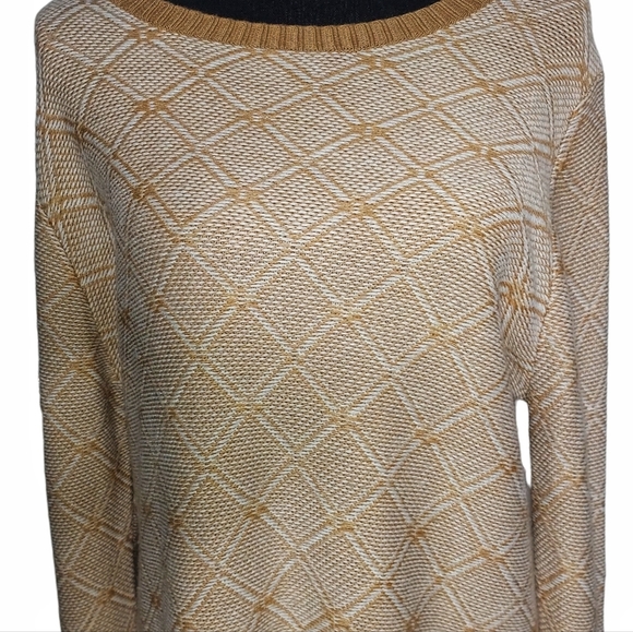 J. Crew Women L Merino Wool Blend Academia Preppy Office Versatile Sweater - Picture 3 of 7